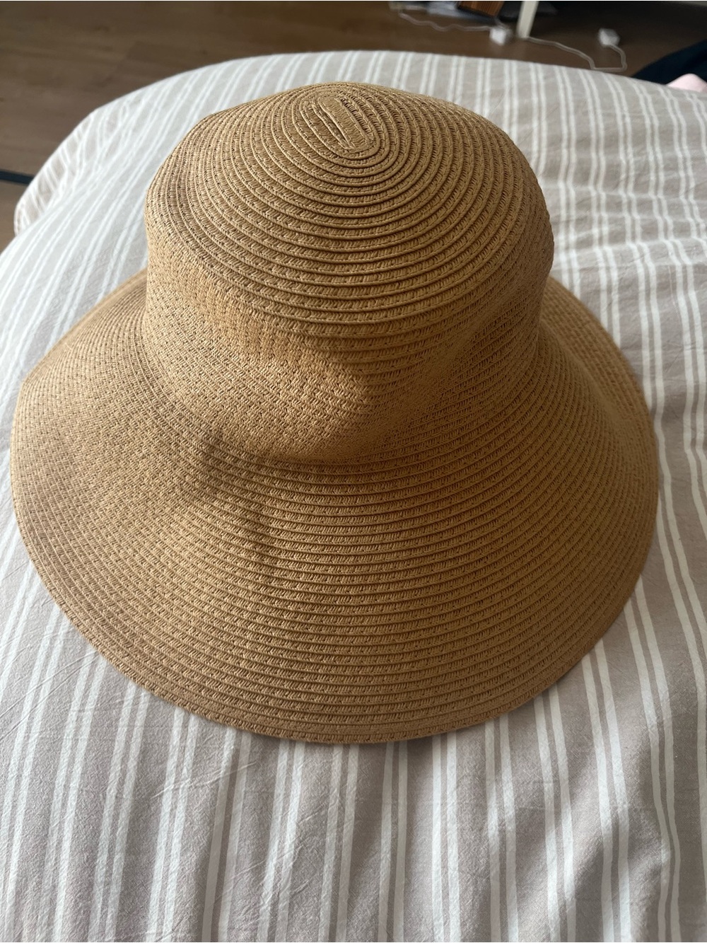 H&M Straw Sun Hat in Tan